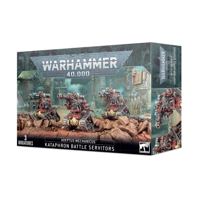 Tanie figurki Adeptus Mechanicus Kataphron Battle Servitors z Games Workshop